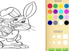 Oyun Easter Bunny Coloring Book for Kids