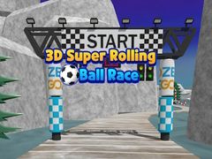 Oyun 3D Super Rolling Ball Race
