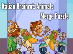 Oyun Italian Brainrot: Animals Merge Puzzle