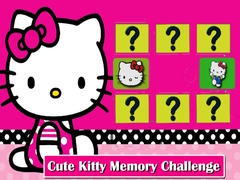 Oyun Cute Kitty Memory Challenge