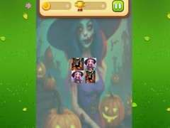 Oyun Halloween Witch Memory Match