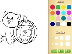 Oyun Halloween Coloring Book