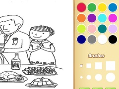 Oyun Wedding Coloring Book for Kids