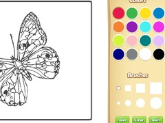 Oyun Butterflies Coloring Book for Kids