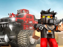 Oyun Blocky Cars: Car Battle