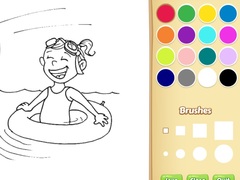 Oyun Summer Coloring Book For Kids