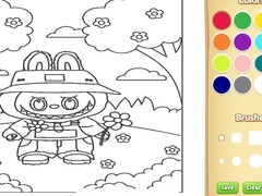 Oyun Cute Labubu Coloring Book for Kids