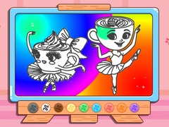 Oyun Coloring Book: Ballerina Cappuccin