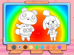 Oyun Coloring Book: Animal Crossing