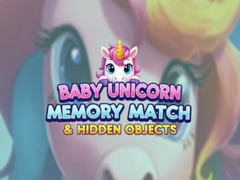 Oyun Baby Unicorn Memory Match & Hidden Objects
