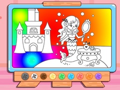 Oyun Coloring Book: Mermaid Makeup