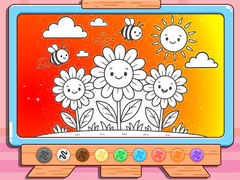 Oyun Coloring Book: Happy Flower