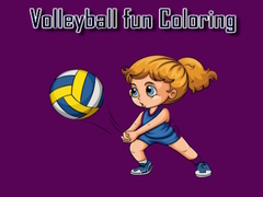 Oyun Volleyball Fun Coloring