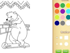 Oyun Circus Animals Coloring Book