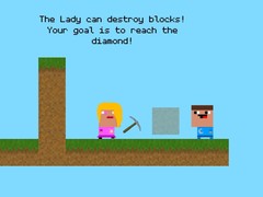 Oyun Lady And Nubik Build And Dig