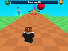 Oyun Obby Pogo Parkour!