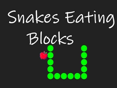 Oyun Snakes Eating Blocks