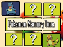 Oyun Pokemon Memory Time