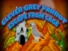 Oyun Clever Grey Parrot Escape from Cage
