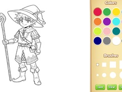 Oyun Elf Coloring Book