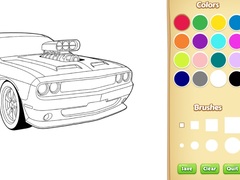 Oyun Car Coloring Book