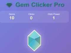 Oyun Gem clicker pro