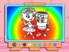 Oyun Coloring Book: Cappuccina Assassino Love Story