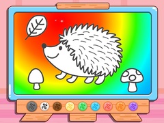 Oyun Coloring Book: Hedgehog