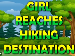 Oyun Girl Reaches Hiking Destination