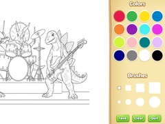 Oyun Dinosaur Coloring Book For Kids