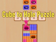 Oyun Cube to Hole Puzzle