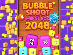 Oyun Bubble Shoot Merge Box 2048