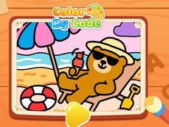 Oyun Color By Code: Chill Bear