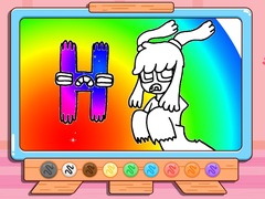 Oyun Coloring Book: Alphabet Lore H