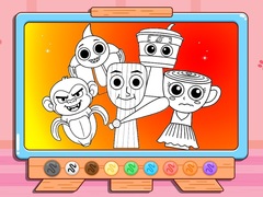 Oyun Coloring Book: Sprunki Italian Brainrot Mod