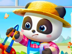 Oyun Jigsaw Puzzle: Baby Panda Little Farmer
