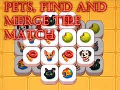 Oyun Pets, Find and Merge Tile Match