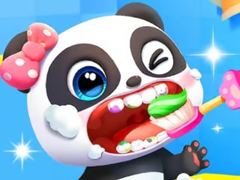 Oyun Jigsaw Puzzle: Baby Panda Teeth Health
