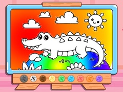 Oyun Coloring Book: Crocodile