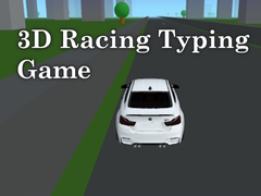 Oyun 3D Racing Typing Game