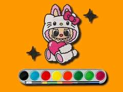 Oyun Labubu Coloring Adventure