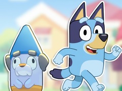 Oyun Jigsaw Puzzle: Bluey & Bingo Obstacle Course