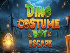 Oyun Dino Costume Boy Escape
