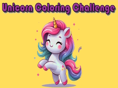 Oyun Unicorn Coloring Challenge
