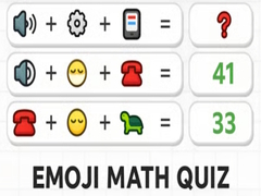 Oyun Emoji Math Quiz