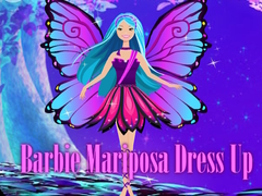Oyun Barbie Mariposa Dress Up