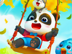 Oyun Jigsaw Puzzle: Baby Panda Autumn Picnic Friends