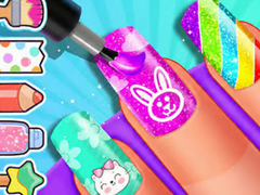 Oyun Coloring Book: Girls Nail Art Design