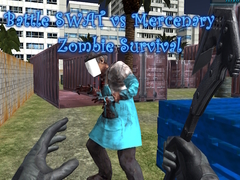 Oyun Battle SWAT vs Mercenary Zombie Survival