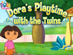 Oyun Dora the Explorer Dora's Playtime with the Twins
